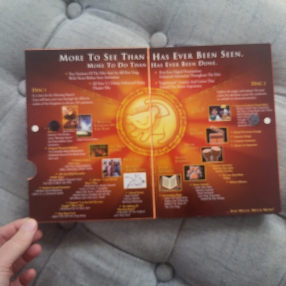 The Lion King Platinum Edition 2 Disc DVD with original inserts, 2003 Re-release - Picture 3 of 16